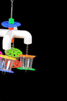 papegaaienspeelgoed - dieca - fouraging cup quatro 3